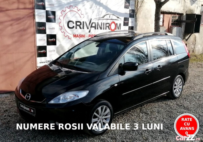 Mazda 5 2 0d 7 Locuri Euro4 2007 Numere Rosii Valabile 2 977 Eur Carzz Ro