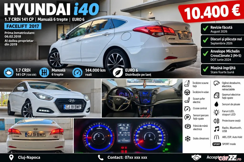HYUNDAI i40 2017 — imagine 10