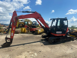 Dezmembrez miniexcavator Kubota KX080-4, an fabricatie 2022