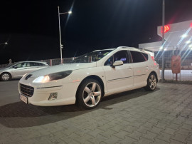 Peugeot 407 SW piele roșie