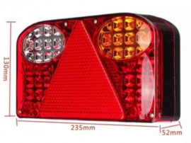 Set 2 Lampi stopuri remorca platforma   LED 