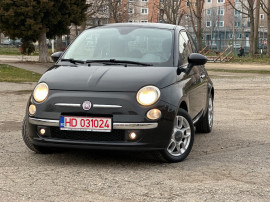 Fiat 500*km:152.125*clima*2 randuri de roti*1.3 benzina*69 cp!