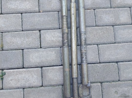 Bara de remorcare auto, telescopica, cric tip vinci