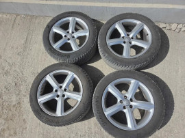 Jante originale Audi R19 5x112 Q5 anvelope iarna M+S 255/50