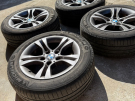 Set 4 jante BMW 16”+anvelope vară Michelin 05/55R16