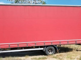 Remorca o axa 2005 de volum mare L-7.75 l-2.4. h-3.5
