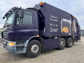 Masina de gunoi DAF CF 75&ndash; capacitate 17 m3 [+ Video] &ndash; Gata de lucru