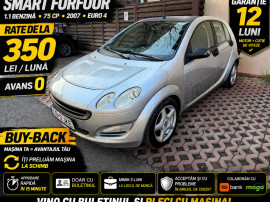 Smart ForFour 2007 1.1 Benzină 75CP Premium Km 194.000 Reali