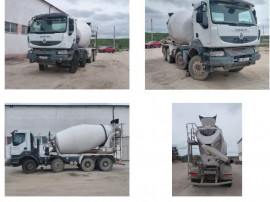 Mijloace de transport (autoutilitare Iveco Magirus, Renault, Ford, Kraz)
