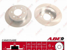 Disc frana punte spate pe simplu ABE Mercedes Sprinter CDI 9