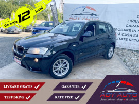 BMW X3 XDrive 4x4 . Rate fixe . Garantie 12 luni . Buy back . Test dri