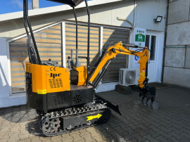 Miniexcavator JPC – 12 Hp 1 T (Nou) + Video