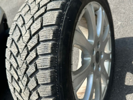 Jante 225/50/r17 cu cauciucuri de iarna