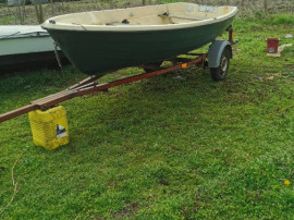 Barca fibra 3.8 m adusă acum Germania