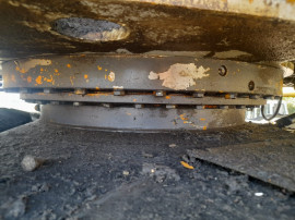 Coroana rotire excavator pe roti Case WX145