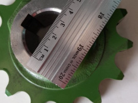 Pinion 14 d presa Krone