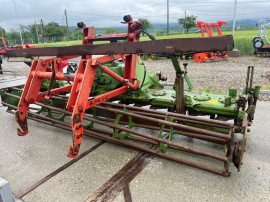 Freza rotativa Krone – 3 m + Cutie viteze si Suport semanatoare