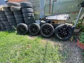 4 Jante AL. DEZENT /18 5X114,3 ET 40 + Cauciucuri 235/60R18 M&S