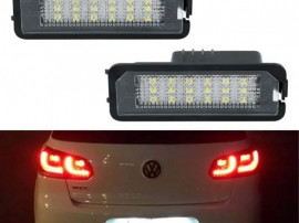Set 2 lămpi led număr Înmatriculare Gama Vw