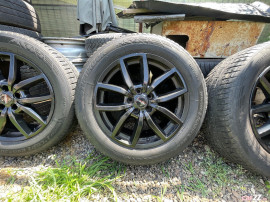 4 Jante DEZENT-18 + Cauciucuri HanKOOK 235/60R18 M&S