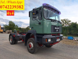 Cap tractor MAN FE 460A, tractiune 4x4, an 2002, vopsea originala