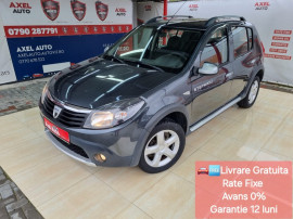 Dacia sandero stepway, an 2010, rate fixe, avans 0%/livrare gratuita