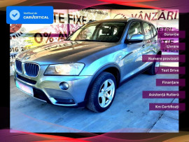 BMW X3 X-DRIVE Luxury / Dubluclimatronic / Navigatie /Trapa Panoramica