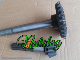 Set coroana + pinion grup cositoare Vicon