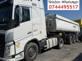 Volvo FH 460, an 2014, Euro 6, AC, sirocou, cutie viteza automata, kit basculare