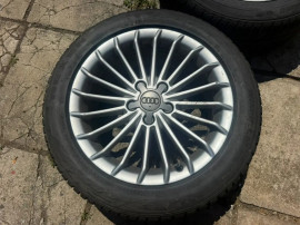 Set 4 Jante Originale Audi R17 Anvelope Iarnă 225/50 2024
